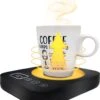 Shutterlight Verwarmde Onderzetter – Tot 85°C – 9 Standen – Timer – Warmhoudplaat Voor Mok Thee & Koffie – Mug Heating Plate – Cup Warmer