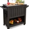 BluMill BBQ Tafel - Inclusief Koelvak 80 Liter - Op Wieltjes - Met Flessenopener - 102 X 46 X 86,5 Cm -Keukengerei Winkel 1070x1200