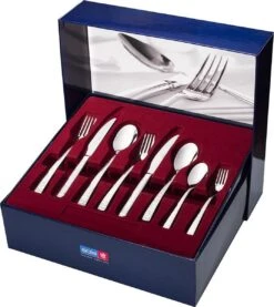 Sola Bestekset Bali - Modern - 9 Persoons - 90 Delig - Zilverwit Edelstaal 18/10 - RVS - Zilver -Keukengerei Winkel 1070x1200 2