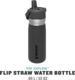 Stanley The IceFlow™ Flip Straw Water Bottle 0,65L - Thermosfles - Saffron -Keukengerei Winkel 1128x1200 1