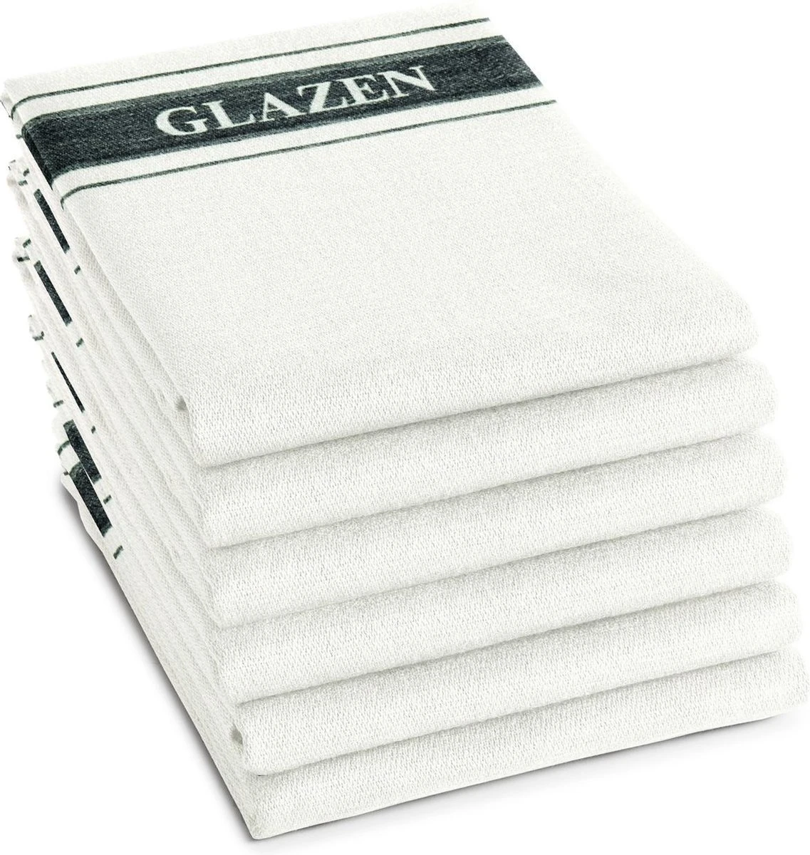 DDDDD Glazendoek / Poleerdoek - White - 6 Stuks 3 DDDDD Glazendoek / Poleerdoek - White - 6 Stuks