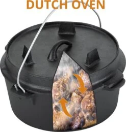 Dutch Mountains Gietijzeren Pannenset 7-delig - Dutch Oven – Braadpan - Grillpan - Hapjespan - Kookset In Houten Transportkist - Deksellifter - Brander 15 Dutch Mountains Gietijzeren Pannenset 7-delig - Dutch Oven – Braadpan - Grillpan - Hapjespan - Kookset In Houten Transportkist - Deksellifter - Brander -Keukengerei Winkel 1139x1200 1