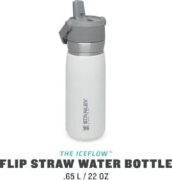 Stanley The IceFlow™ Flip Straw Water Bottle 0,65L - Thermosfles - Saffron -Keukengerei Winkel 1145x1200 2