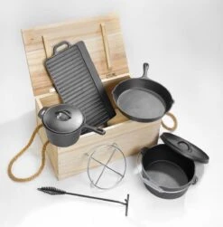 EL Fuego Dutch Oven Set Gietijzer 7-delig -Keukengerei Winkel 1183x1200 3