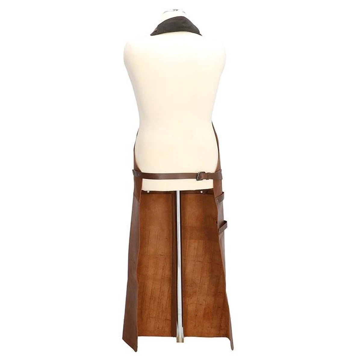 Old West BBQ Schort Barbecue Schort Leer - Cognac Bruin 7 Old West BBQ Schort Barbecue Schort Leer - Cognac Bruin - Afbeelding 5