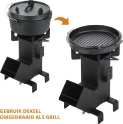 Dutch Mountains Gietijzeren Pannenset 7-delig - Dutch Oven – Braadpan - Grillpan - Hapjespan - Kookset In Houten Transportkist - Deksellifter - Brander 19 Dutch Mountains Gietijzeren Pannenset 7-delig - Dutch Oven – Braadpan - Grillpan - Hapjespan - Kookset In Houten Transportkist - Deksellifter - Brander -Keukengerei Winkel 1185x1200 5