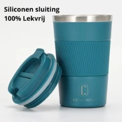 Castagnola Design RVS Koffiebeker To Go - Blauw - 380ml - Thermosbeker - Theebeker -Keukengerei Winkel 1198x1200 12