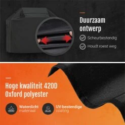 GrillX Barbecue Hoes - 145 X 61 X 117cm - BBQ Hoes Waterdicht - Beschermhoes Inclusief Trekkoord - BBQ Accesoires -Keukengerei Winkel 1198x1200 15