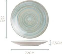 Cosy&Trendy Serviesset 24-delig Turbolino Blauw -Keukengerei Winkel 1200x1034 1