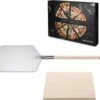 Navaris Pizzasteen XL Voor Oven En Barbecue - Rechthoekige Pizzaplaat 38 X 30 Cm - Inclusief Pizzaschep Met Extra Lang Handvat En Receptenboek 1 Navaris Pizzasteen XL Voor Oven En Barbecue - Rechthoekige Pizzaplaat 38 X 30 Cm - Inclusief Pizzaschep Met Extra Lang Handvat En Receptenboek -Keukengerei Winkel 1200x1087