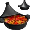 BIKO | Luxe Aluminium Tajine Inductie| Tagine | Geschikt Voor 4-8 Personen - Inductie - Zwart -Keukengerei Winkel 1200x1094