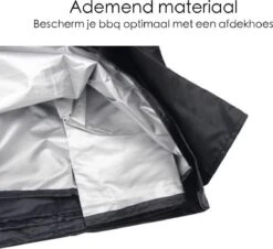 BBQ Beschermhoes - Voor Kamado - Universeel - Tot 23 Inch - Zwart -Keukengerei Winkel 1200x1100 2
