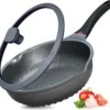 Wokpan - Multifunctionele 3 In 1 Pan Met Deksel + Wok + Hapjespan 28 Cm -Keukengerei Winkel 1200x1113
