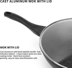 Swiss Pro+ Wokpan - Met Glazen Deksel - 28cm - Zwart 11 Swiss Pro+ Wokpan - Met Glazen Deksel - 28cm - Zwart -Keukengerei Winkel 1200x1133