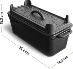 Burnhard Gietijzeren Broodpan 3,5 L - Broodbakvorm -Keukengerei Winkel 1200x1136 1