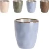 Excellent Houseware Set Van 4x Stuks Luxe Gekleurde Stoneware Bekers/koffiekopjes 280 Ml - Kopjes/koffiebekers -Keukengerei Winkel 1200x1156 1