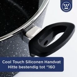 Westinghouse Hapjespan Inductie - Ø 32 Cm - Zwart Marmer - Met Deksel 13 Westinghouse Hapjespan Inductie - Ø 32 Cm - Zwart Marmer - Met Deksel -Keukengerei Winkel 1200x1200 116