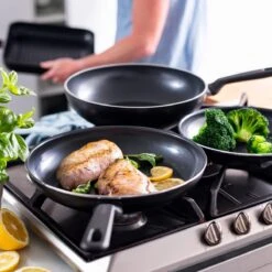 GreenPan Memphis Koekenpannenset - 3-delig - Zwart - Inductie - PFAS-vrij -Keukengerei Winkel 1200x1200 266