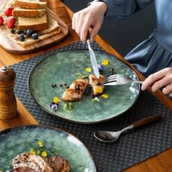 Serviesset 8 Personen - 24 Delig - Handgemaakt Keramiek - Vancasso Groen -Keukengerei Winkel 1200x1200 486