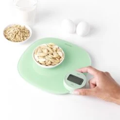 Brabantia Tasty+ Keukenweegschaal Digitaal - Geen Batterij Nodig - Jade Green -Keukengerei Winkel 1200x1200 710