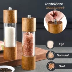 VAIVE Peper En Zoutmolen Set - Pepermolen -Keukengerei Winkel 1200x1200 763
