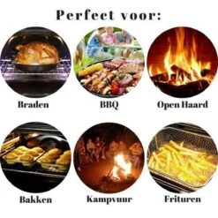 Gohh 2 BBQ Handschoenen Ovenhandschoenen (Aramide En Kevlar) Beschermt Tot 500 °C - Extra Lang -Keukengerei Winkel 1200x1200 823