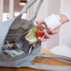 Mepal – Drinkfles JustWater – 500 Ml – Nordic Green – Waterfles – Drinkt Als Een Glas – Lekvrij -Keukengerei Winkel 1200x1200 831