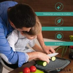 Grilla Snijplankenset - 3 Stuks - Marmer Look - Snijplank Set Kunststof 13 Grilla Snijplankenset - 3 Stuks - Marmer Look - Snijplank Set Kunststof -Keukengerei Winkel 1200x1200 850