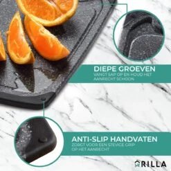 Grilla Snijplankenset - 3 Stuks - Marmer Look - Snijplank Set Kunststof 14 Grilla Snijplankenset - 3 Stuks - Marmer Look - Snijplank Set Kunststof -Keukengerei Winkel 1200x1200 851