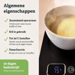 Shutterlight Verwarmde Onderzetter – Tot 85°C – 9 Standen – Timer – Warmhoudplaat Voor Mok Thee & Koffie – Mug Heating Plate – Cup Warmer 12 Shutterlight Verwarmde Onderzetter – Tot 85°C – 9 Standen – Timer – Warmhoudplaat Voor Mok Thee & Koffie – Mug Heating Plate – Cup Warmer -Keukengerei Winkel 1200x1200 908