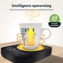 Shutterlight Verwarmde Onderzetter – Tot 85°C – 9 Standen – Timer – Warmhoudplaat Voor Mok Thee & Koffie – Mug Heating Plate – Cup Warmer 14 Shutterlight Verwarmde Onderzetter – Tot 85°C – 9 Standen – Timer – Warmhoudplaat Voor Mok Thee & Koffie – Mug Heating Plate – Cup Warmer -Keukengerei Winkel 1200x1200 910