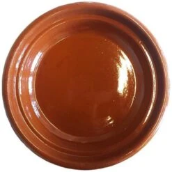 Marokkaanse Originele Tajine - Aardewerk - Ø 35 Cm -Keukengerei Winkel 1200x1200 92