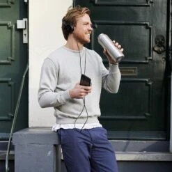 Mepal – Isoleerfles Ellipse 900 Ml – Houdt Je Drankje 12 Uur Warm En 24 Uur Koud – Natural Brushed – Geschikt Voor Bruiswater – Thermosfles – Lekdicht -Keukengerei Winkel 1200x1200 959