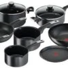 TEFAL YY4390FA Pannenset 10-delig ONBEPERKT - Antiaanbaklaag - Alle Kookplaten Inclusief Inductie - Krasbestendig - Thermo-Signal 1 TEFAL YY4390FA Pannenset 10-delig ONBEPERKT - Antiaanbaklaag - Alle Kookplaten Inclusief Inductie - Krasbestendig - Thermo-Signal -Keukengerei Winkel 1200x604