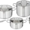 Tefal Virtuoso Pannenset 5 Delig - Hoge Kookpan Ø 22 Cm + Steelpan Ø 16 Cm + Kookpannen Ø 18/20/24 Cm -Keukengerei Winkel 1200x629 2