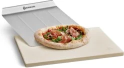 Burnhard Pizzasteen 38 X 30 X 1,5 Cm + Pizzaschep -Keukengerei Winkel 1200x662