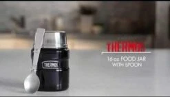 Thermos King Voedseldrager - 47 Cl - Mat Zwart -Keukengerei Winkel 1200x685 2