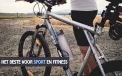 Swilix ® Drinkfles - 1 Liter - Drinkfles Met Tijdmarkering - Grijs -Keukengerei Winkel 1200x750 5