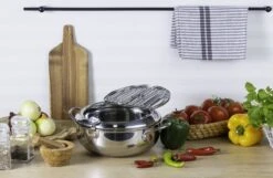 Edënbërg Classic Line - Japanse Frituurpan Met Thermometer - 3.4 Liter - Friteuse/Frituurpot RVS -Keukengerei Winkel 1200x783 1