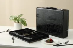 Swiss Pro+ Bestekset In Koffer-72 Delig-12 Persoons-Zwitsers Kwaliteit-Complete Set-100% Roestvrijstaal- Zwart -Keukengerei Winkel 1200x799 63