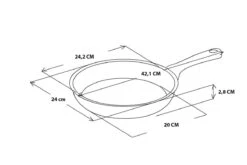 GreenPan Essentials Pannenkoekenpan 24cm - Zwart - Inductie - PFAS-vrij -Keukengerei Winkel 1200x800 13