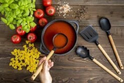 Smile 10-Delige Pannenset - Anti Aanbaklaag - Vaatwasser Bestendig - Zwart - MGK-17 -Keukengerei Winkel 1200x800 62