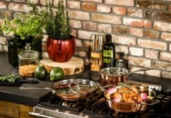 Koekenpan Ø26cm Met Deksel - Inductie - Koper - DUCQ 16 Koekenpan Ø26cm Met Deksel - Inductie - Koper - DUCQ -Keukengerei Winkel 1200x832 1