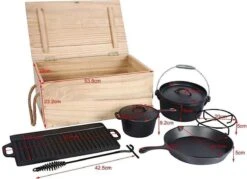 EL Fuego Dutch Oven Set Gietijzer 7-delig -Keukengerei Winkel 1200x872 3