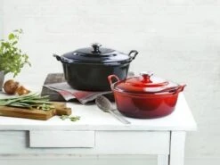 Le Creuset Braadpan Faitout Tradition Kersenrood - ø 24 Cm / 3 Liter -Keukengerei Winkel 1200x898 2