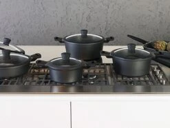 Sola Koekenpan Fair Cooking - Ø 28 Cm - Zwart/wit - Aluminium - Antiaanbaklaag -Keukengerei Winkel 1200x905 2