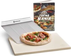 Burnhard Pizzasteen 38 X 30 X 1,5 Cm + Pizzaschep -Keukengerei Winkel 1200x949