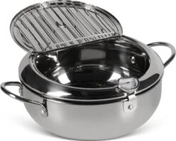 Edënbërg Classic Line - Japanse Frituurpan Met Thermometer - 3.4 Liter - Friteuse/Frituurpot RVS -Keukengerei Winkel 1200x960 1