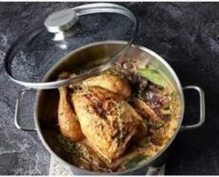 Demeyere Apollo Hapjespan - Met Glasdeksel - Ø28 CM 6 Demeyere Apollo Hapjespan - Met Glasdeksel - Ø28 CM -Keukengerei Winkel 1200x972