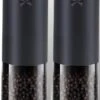 GOV Elektrische Peper- En Zoutmolen Zwart XL Set Oplaadbaar - Pepermolen - Peper En Zoutstel -Keukengerei Winkel 647x1200